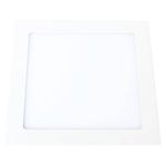 Plafon Embutir Quadrado Smartq  Led 6w - Branco - Bella